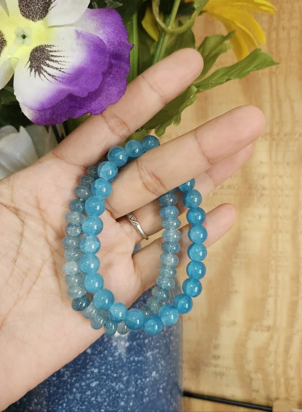 2PCS Natural Stone Bracelet